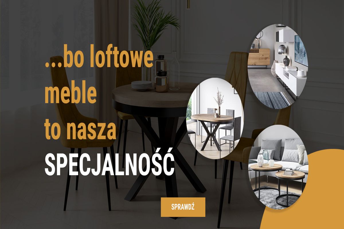 Poradnik wyboru mebli loftowych: Stylowe i funkcjonalne rozwiązania